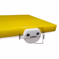 (2 ks) Stopper pro krájecí desku - Bílá