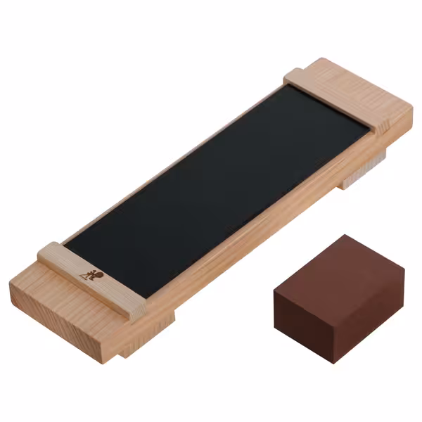 MIYABI | piatră de șlefuit - kit de bază - lemn Hinoki