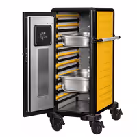 Carrello termico - riscaldato a secco - 19x GN 1/1