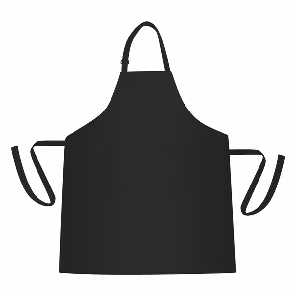 (5 pcs) Bib Aprons - Black - W x H: 67x84cm