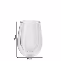 (2) ZWILLING | Sorrento Bar Long Drink Glass Set – 350 ml - double‑walled borosilicate