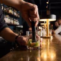 (6 adet) Mojito Tokmağı - ABS Plastik - Uzunluk: 21cm - Siyah