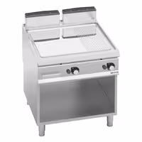 Plită de gătit pe gaz – 20 kW – netedă și striată