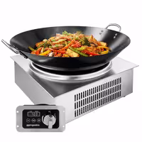 Wok de indução - 3,5kW - 1 zona(s) de cozedura - Ø 311mm - incl. wok