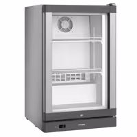 LIEBHERR | Zamrażarka podblatowa – 93 L – od -25 do -10 °C – z 1 drzwiami szklanymi – srebrna