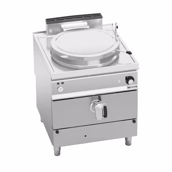 Gázüzemű Főzőüst - 100 liter - 20,9 kW - Indirekt fűtés - vízcsatlakozással