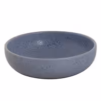 (6 adet) SANDY LOAM - Çukur Tabak - Stoneware, Ø160mm, Mavi