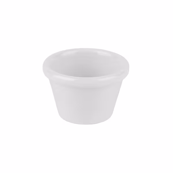 (24 adet) Ramekin (Sos Kasesi) - CASUAL - Melamin - 50ml - yuvarlak - Ø60mm - Beyaz