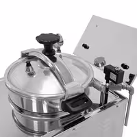 Elektrinė slėginė gruzdintuvė - 15 l - 3 kW - rankinis valdymas - stalviršio modelis