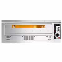 (2 pcs) Gas Deck Pizza Oven - Twin Deck - Refractory Stone Deck - 6+6 - Ø 33cm (13") - 230V Single Phase - Mechanical Controls - up to 370°C
