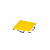 (6 szt.) CAMBRO | Pokrywa GN 1/6 SafeTrak – polipropylen – żółta