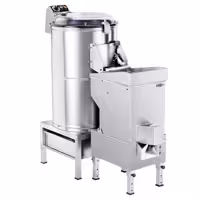 Elektromos Burgonyahámozó gép - 600 kg/h - 30 kg/ciklus - 1500 W - 400 V