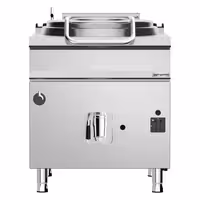Marmita a gás - 150L - 20kW - Aquecimento direto - com ligação à água