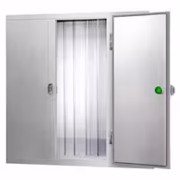 Ruostumattomasta teräksestä pakastehuone - 1800x2100 mm - 5,13 m³