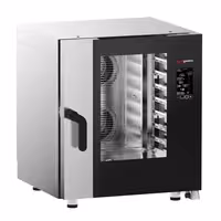 Commercial Electric Combi Oven - Digital Controls - 7x GN 1/1 - incl. Automatic washing system, Core temperature probe, Direct steam injection