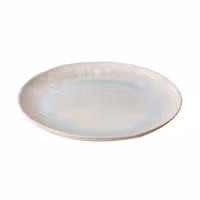 (6 adet) LIGHT BLUE SEA - Düz Tabak - Yuvarlak Düz - Steinzeug, Ø225mm, Mavi