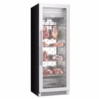 Dry Aging skříň na zrání masa - 595x710 mm - se 1 skleněnými dveřmi - nerezová ocel