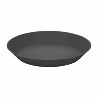 (12 pcs) Plate - Polypropylene - Ø240mm - Grey