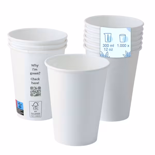 (1000 pcs) Reusable Lid - Transparent - fits 300ml Deli Cup Ø90mm