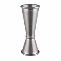(6 adet) Jigger - İki Ölçekli - 2,5/5cl - ara çizgiler 1,5/3,5cl
