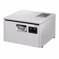 Profesionalni stroj za poliranje pribora za jelo - 600 Watt - s UV‑C lampom - uklj. granulat (kukuruzni klip): 1