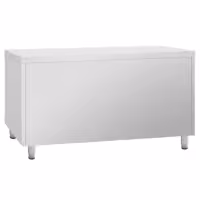 Stół chłodniczy barowy do napojów Premium PLUS – 1618 x 800 mm – z 2 drzwiami szklanymi