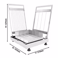 Commercial Chocolate Guitar Cutter - Wire Spacing: 23 & 89mm - Double Cut - incl. 2 Cutting Frames