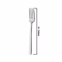 (12 pcs) Dessert fork Stella - 18/10 stainless steel - 164mm - Mirror