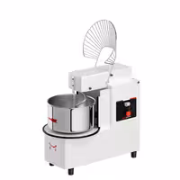 Spiralna miješalica za tijesto - 22 l / 18 kg - 1 brzina - podizna glava i uklonjiva posuda - s mehaničkim timerom - 400 V