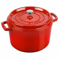 STAUB | LA COCOTTE - Cocotte - Ø 240 mm - Lijevano željezo - Crvena boja trešnje