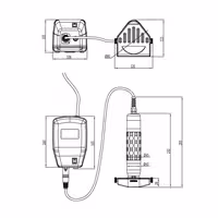 Elektrisch Kebabmes Professioneel - Capaciteit: 80kg/dag - incl. glad mes, netsnoer/voeding
