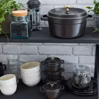 STAUB | LA COCOTTE - Mini Cocotte - Ø 100mm - Gjutjärn - Svart