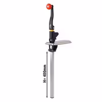 Bonzer | Manual Bench Can Opener - Shaft Length: 400mm - Stainless Steel - Max Can Height: 35cm