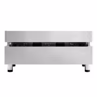 Plinski roštilj – s tvrdim kromiranim premazom – 9,3 kW – glatka – površina za kuhanje: 755 x 400 mm
