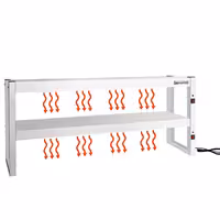 IR‑värmebrygga - 1800x300 mm - 1,80 kW - 2 uppvärmda plan