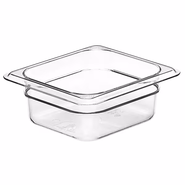 (6 szt.) CAMBRO | Pojemnik GN 1/6 CAMVIEW® – kopolimer – wysokość: 65 mm – bez BPA – przezroczysty