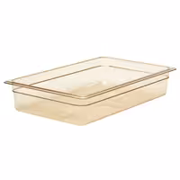 (6 komada) CAMBRO | H-PAN™ - GN-Posuda 1/1 otporna na toplinu - Boja jantara - Visina: 100 mm