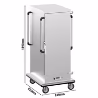 Heated Banquet Trolley -18x GN 2/1 or 36x GN 1/1 - Digital Control