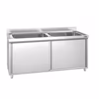 PREMIUM ormarić za pranje lonaca – 1800 x 600 mm – s 2 sudona