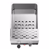 Cozedor de massas elétrico - de bancada - 40L - 3,20kW - com torneira de drenagem - incl. 3 cestos