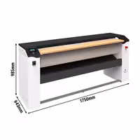 Profesionalni električni valjak za glačanje 1200 mm - 30 kg/h