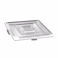 (6 adet) Kapak - FLOAT - 190x190mm - 83916#6 & 83917#6 ile uyumlu