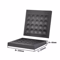 Baking Plates for Waffle Maker WEERM2 - Poffertjes Mould