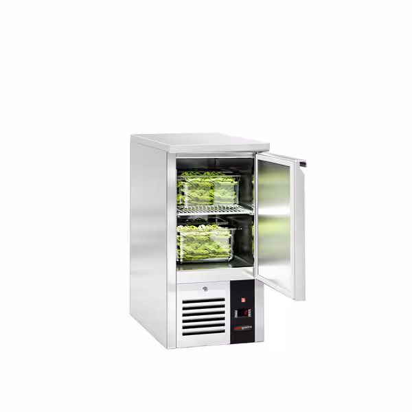 Rashladni pult PREMIUM - 450x700 mm - 102 l - Statičko hlađenje - s 1 vrata