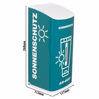 AIR-WOLF | Sunscreen Dispenser with Sensor – Stainless Steel