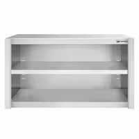 خزانة حائط ستانلس ستيل PREMIUM - 1000x400mm - بدون باب انزلاقي - ارتفاع 650 mm
