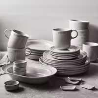STAUB | DINING LINE - Reposacuchillos - (4 uds) - Cerámica - Trufa blanca