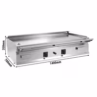 Plinski Teppanyaki roštilj - 24 kW