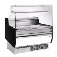 Serve Over Counter - 998x953mm - front panel white - with 1 door - with 1 shelf - capacity 110 litres