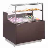 Serve Over Counter RIGA - 1058mm - with 1 door - LED lighting - capacity 103 litres